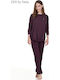 Zen Summer Women's Pyjama Set Red