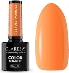 Claresa Oja Semipermanentă Soak Off UV LED Trop...