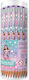 Pencils Eraser Must Team Girl Wow 40 Pieces
