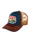 Pomona Raceway Burgundy-blue Trucker Cap Fws