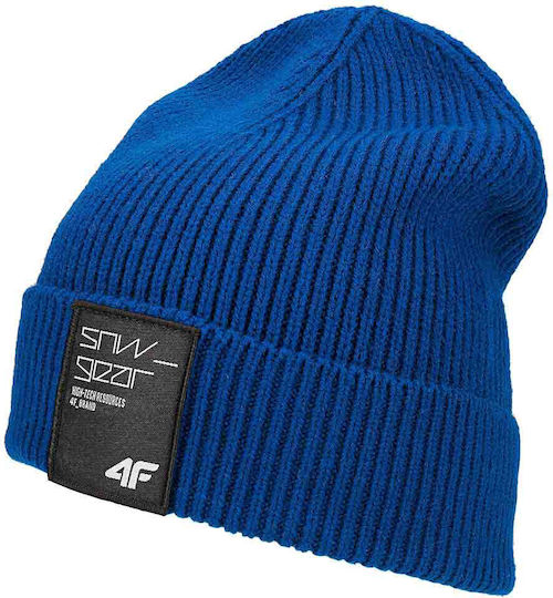 Beanie Mützen Für Männer Gepflückter in Blau