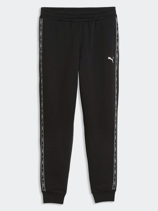 PUMA Ess Tape Pantaloni de trening Negri