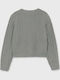 Kids Knitted Cardigan Grey