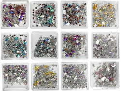 Διακοσμητικά Νυχιών Διάφορα Σχέδια 12τμχ Nail Decorations 12pcs