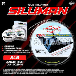 Fluorocarbon Siluman Relix Nusantara 0.22mm/3.7kg