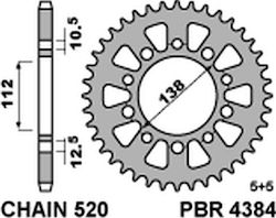 PBR AFAM Hinteres Ritzel