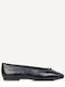 Bow Damen Ballerinas in Schwarz Farbe