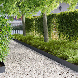 vidaXL Metallic Garden Hedge in Grey Colour 15c...