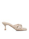 Mules with Heel in White Colour