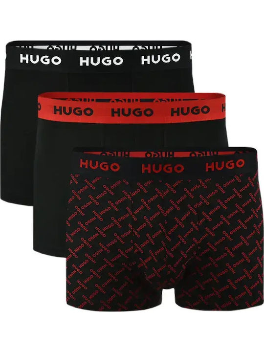 Hugo Men's Boxers Black 3Pack