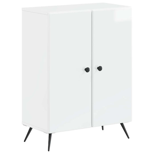 vidaXL Ντουλάπι Μπάνιου 59.5x31x80cm Λευκό
