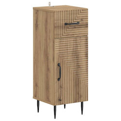 vidaXL Bathroom Cabinet 30x31x80cm Oak