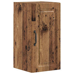 vidaXL Bathroom Cabinet 30x31x59cm Black