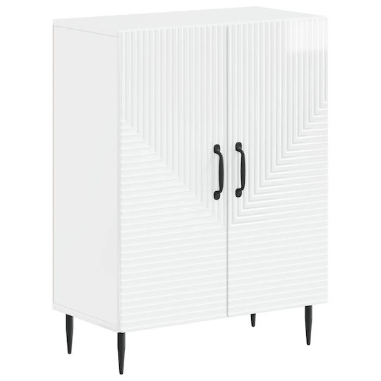 vidaXL Ντουλάπι Μπάνιου 59.5x31x80cm Λευκό