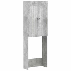 vidaXL Alkmaar Бански шкаф 66x25.5x190cm Сив