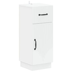 vidaXL Dulap de baie 30x31x77cm Alb