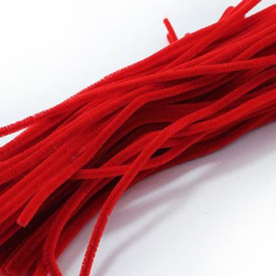 257190 Rohrdrähte Pfeifen Rot 30cm Set 3 Stücke