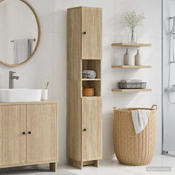 vidaXL Floor Bathroom Column Cabinet M30xD31xH1...