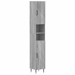 vidaXL Στήλη Μπάνιου Δαπέδου Μ30xΒ31xΥ190cm Sonoma