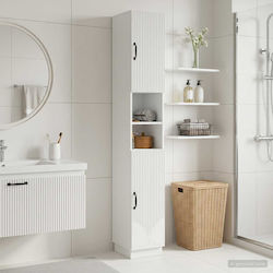 vidaXL Bathroom Floor Column Cabinet W30xD31xH1...