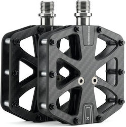Rockbros Bicycle Pedals Flat Black Rockbros Bicycle Pedals Flat Black