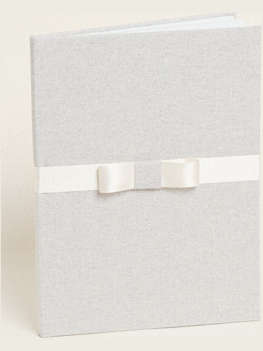Beauty Home Hochzeitswunschbücher Grau Silber Lurex Plagio