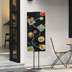 vidaXL Stand Prezentare P30xL23.5xÎ210cm 42021449