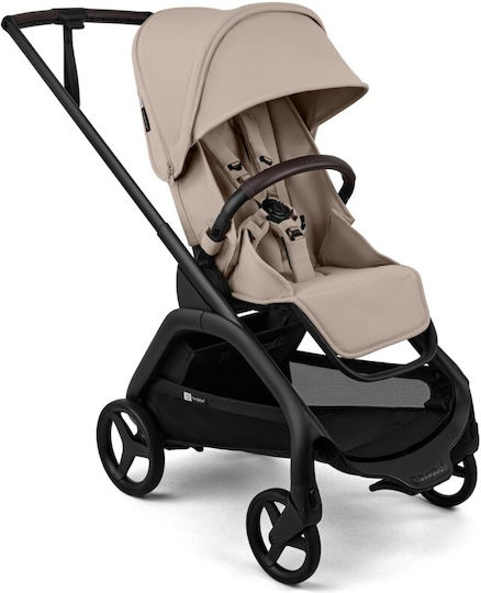 Bugaboo Dragonfly Plus Регулируема Бебешка Количка Подходяща От 6+ Месеца Complete Black / Desert Taupe