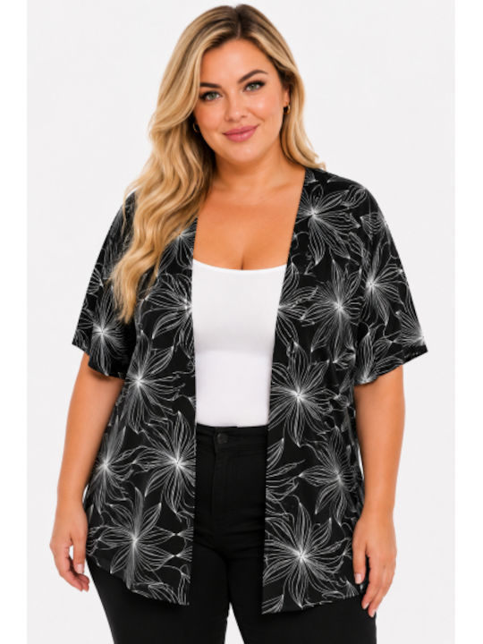 Damen Strickjacke Schwarz