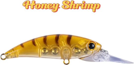 HanFishing Zipir Jumper 50 Ug Artificial Bait Minnow 5cm Honey Shrimp