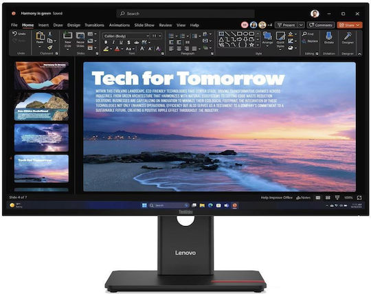 Lenovo ThinkVision T27QD-40 Monitor 27" QHD 2560x1440
