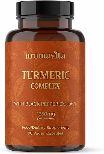 Aromavita Turmeric Complex 1350mg 90 φυτικές κάψουλες