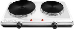 Swiss Haus Countertop Enamel Double Black Burner