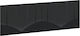 vidaXL Wooden Black Bed Headboard 160x50cm