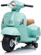 Kinder Elektromotorrad Vespa Elektrisch Grüne