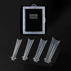 False Nail Tips Transparent 10 Pieces 03944566969