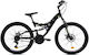 Capriolo 24" Παιδικό Mountain Bike με Δισκόφρενα και Σκελετό Αλουμινίου (2026) Μαύρο