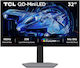 TCL 32G64 QD-Mini LED HDR Gaming Monitor 31.5" QHD 2560x1440 180Hz cu Timp de Răspuns 1ms GTG