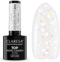 Claresa Top Coat Pentru Oje UV/LED Pastel Garden