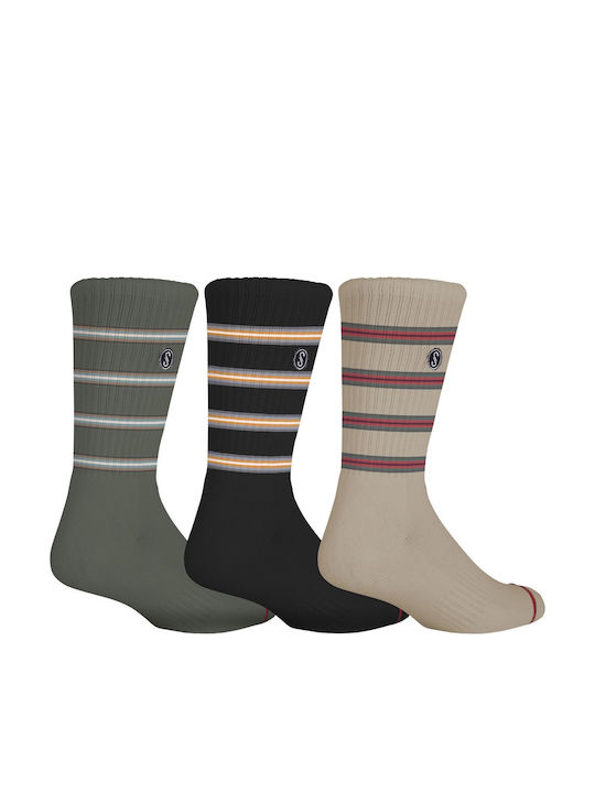 Salty Crew Men's Multicolour Socks 3Pack Salty Crew Men's Multicolour Socks 3Pack