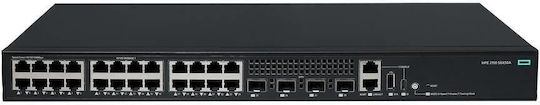 Aruba NW CW 2150 Managed L3 Switch with 24 Gigabit (1Gbps) Ethernet Ports and 4 SFP Ports