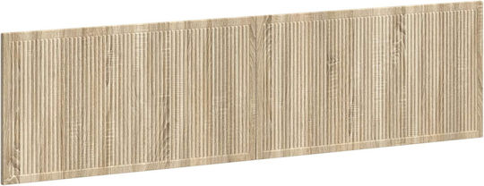 vidaXL Κεφαλάρι Κρεβατιού Ξύλινο Μπεζ 200x50cm
