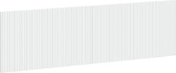 vidaXL Табла за легло Дървено Бяло 180x50cm