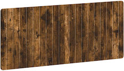 vidaXL Wooden Brown Bed Headboard 120x50cm