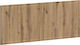 vidaXL Bed Headboard Artisan Oak Wooden Brown 1...