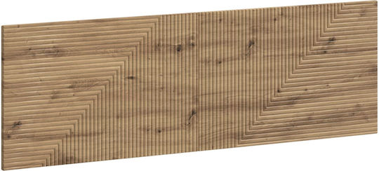 vidaXL Табла за легло Artisan Дъб Дървена Кафява 160x50cm