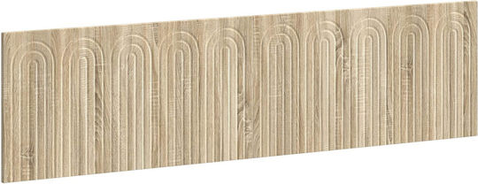 vidaXL Wooden Beige Bed Headboard 200x50cm
