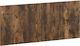 vidaXL Wooden Brown Bed Headboard 120x50cm