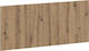 vidaXL Bed Headboard Artisan Oak Wooden Brown 1...