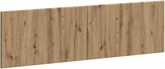 vidaXL Kopfstützen Für Betten Artisan Hölzernes Braune 180x50cm